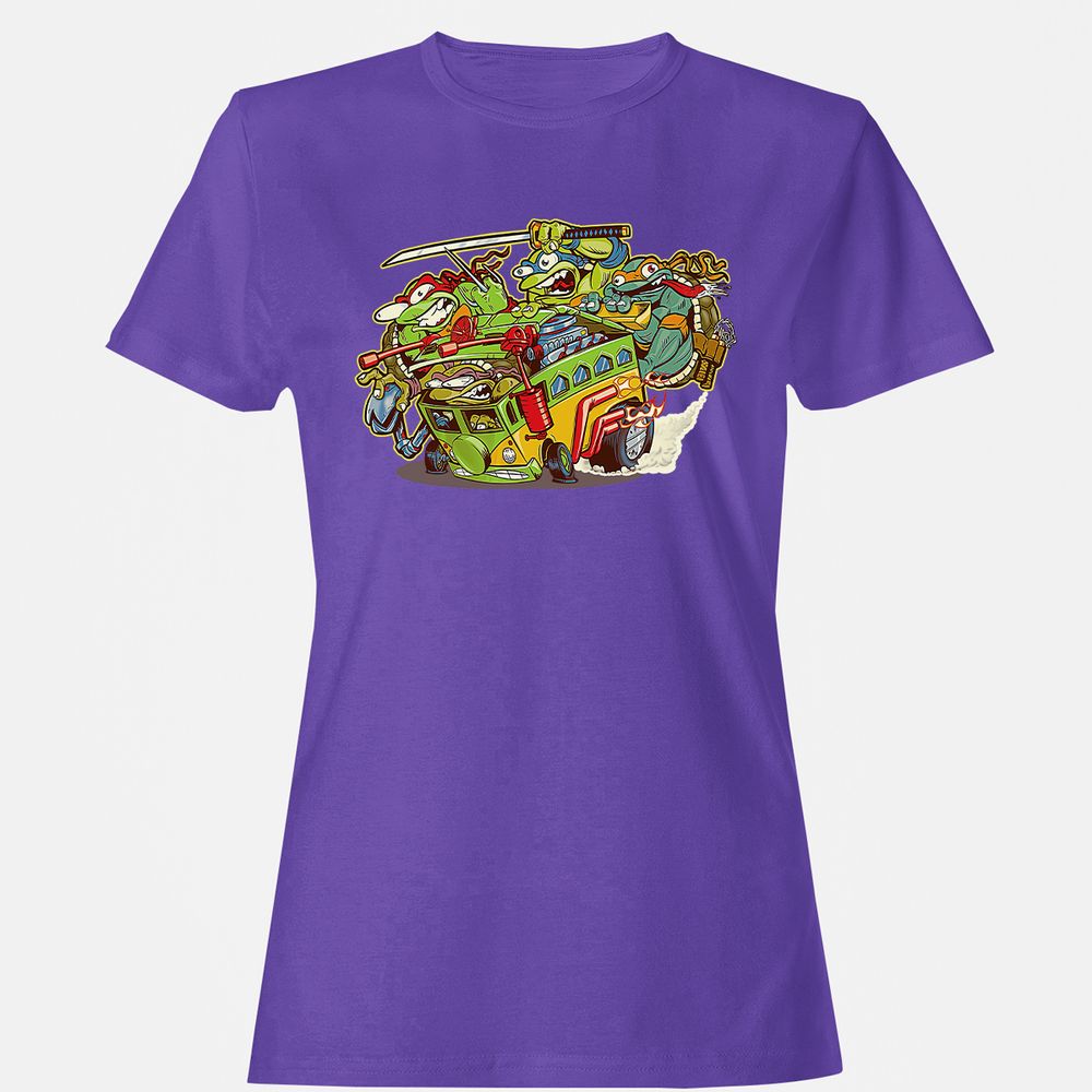 Women's T-Shirt - KYV7RX3F - Purple - 12