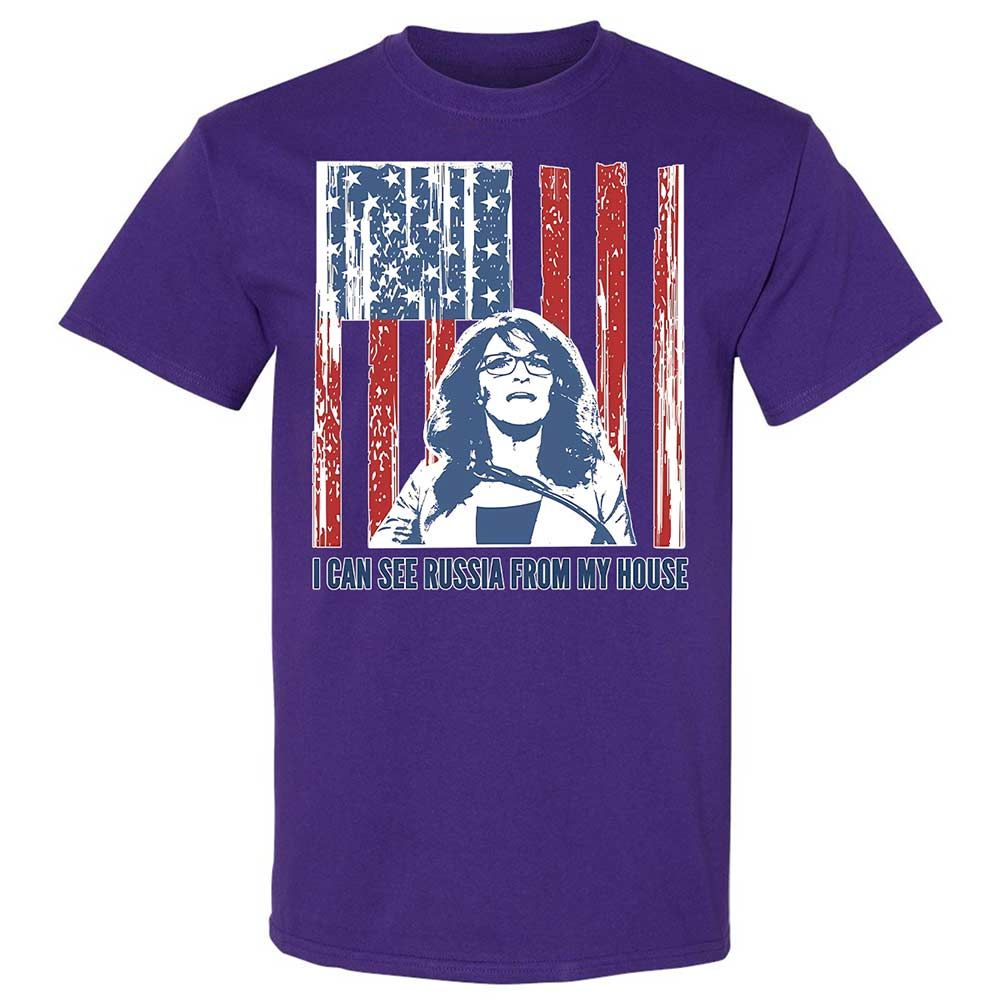 I can see Russia from my house - Purple - 12
