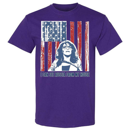 I can see Russia from my house - Purple - 12