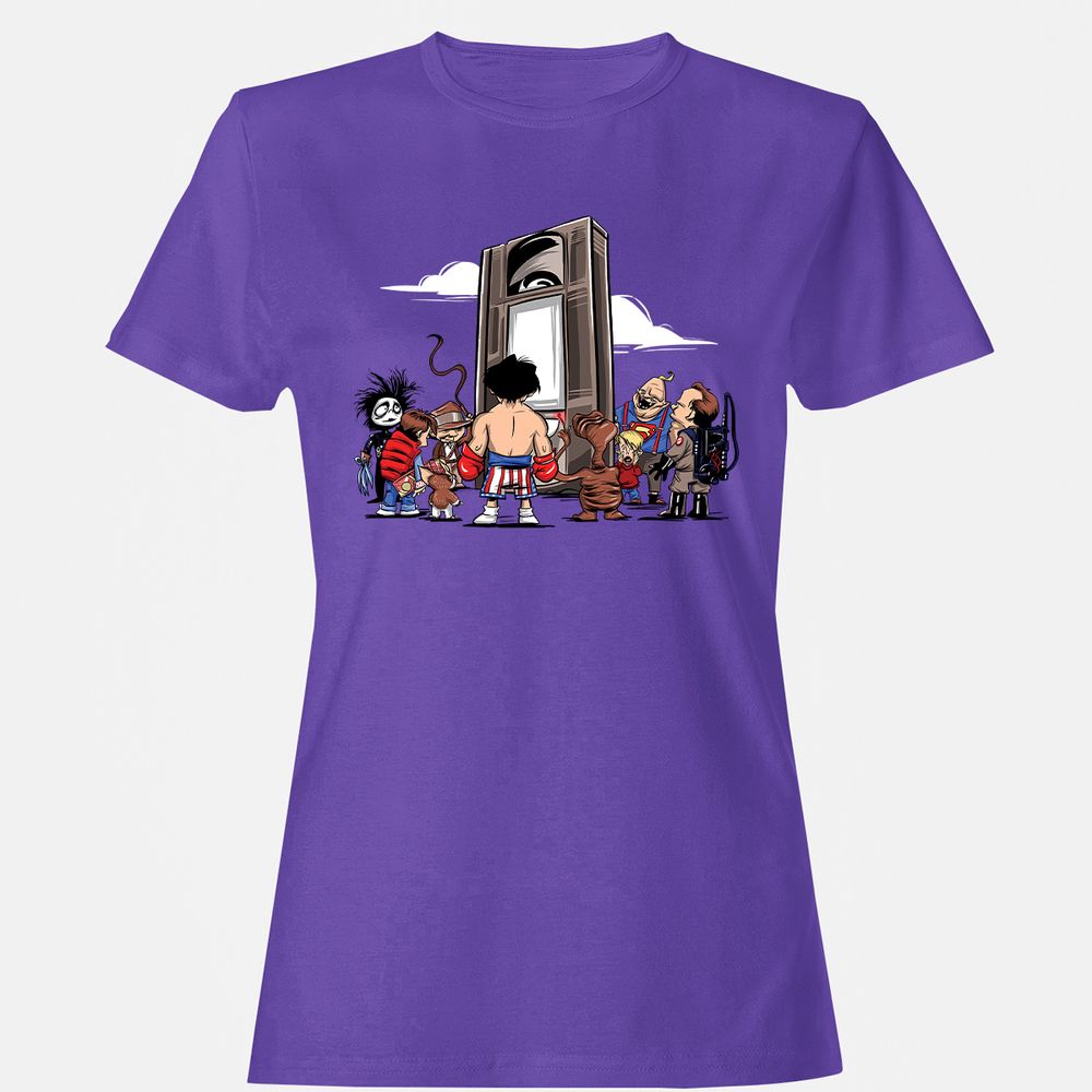 Women's T-Shirt - WHQ58HF7 - Purple - 12
