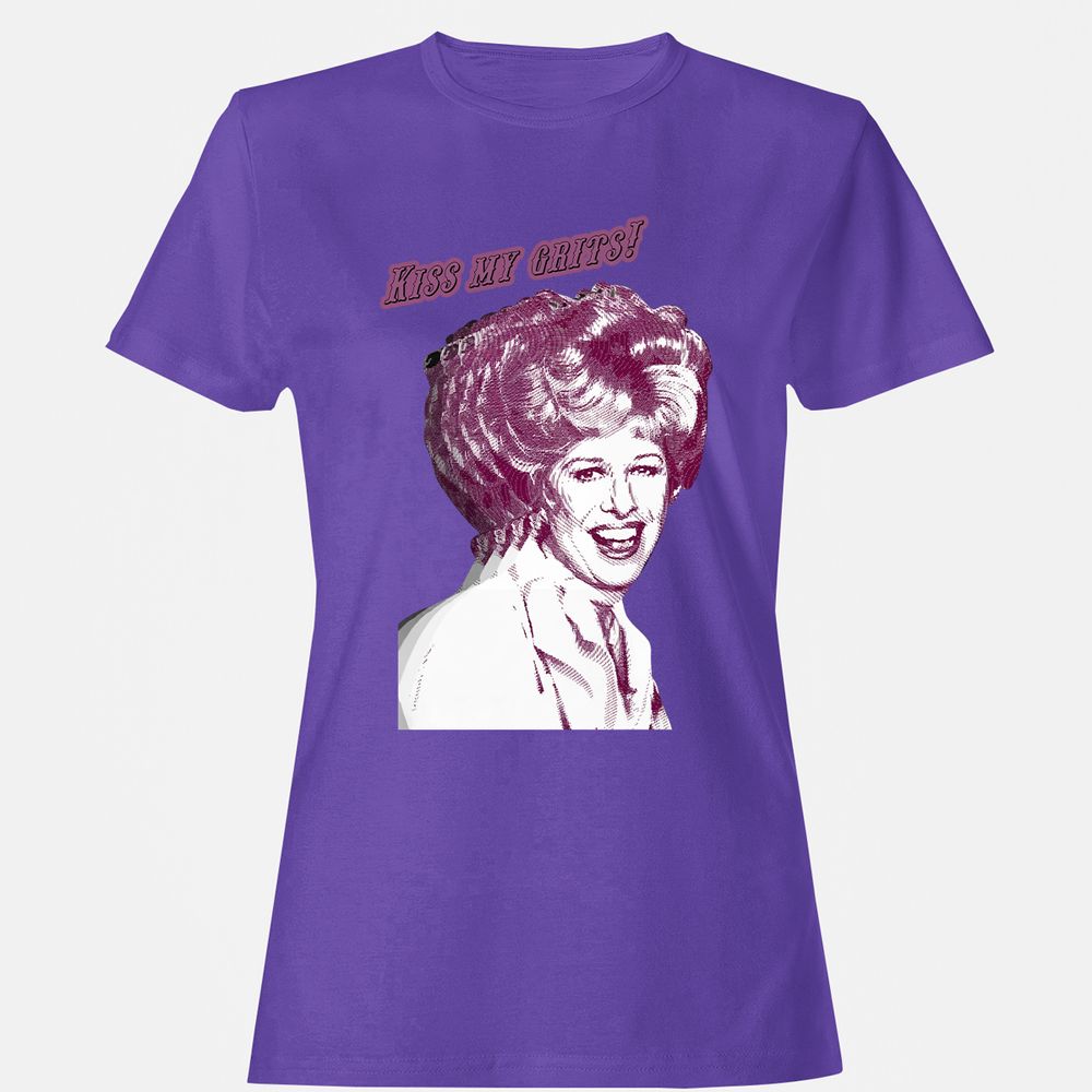 Women's T-Shirt - CT2772BG - Purple - 12