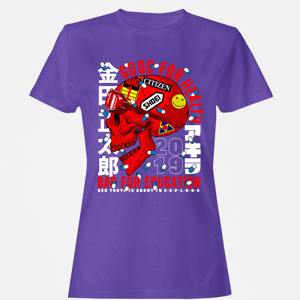 Women's T-Shirt - 7VS4C4DY - Purple - 12