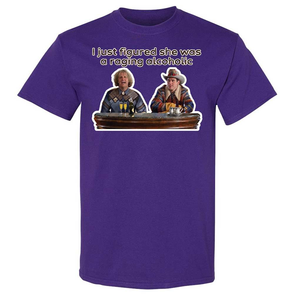 Classic Unisex T-Shirt - QM7CNM9N - Purple - 12