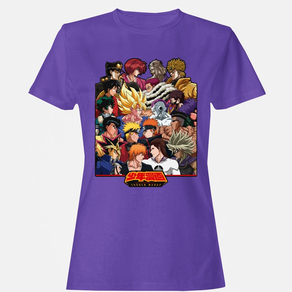 Women's T-Shirt - AELBD4L4 - Purple - 12