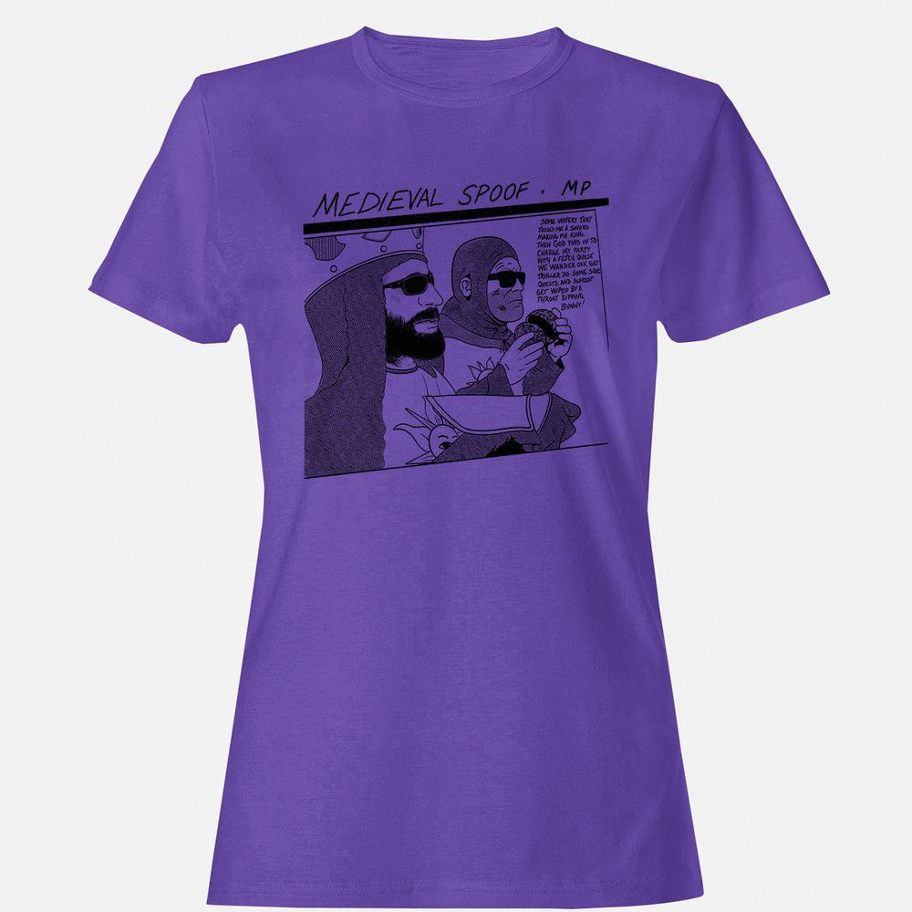 Women's T-Shirt - AQTQR76U - Purple - 12