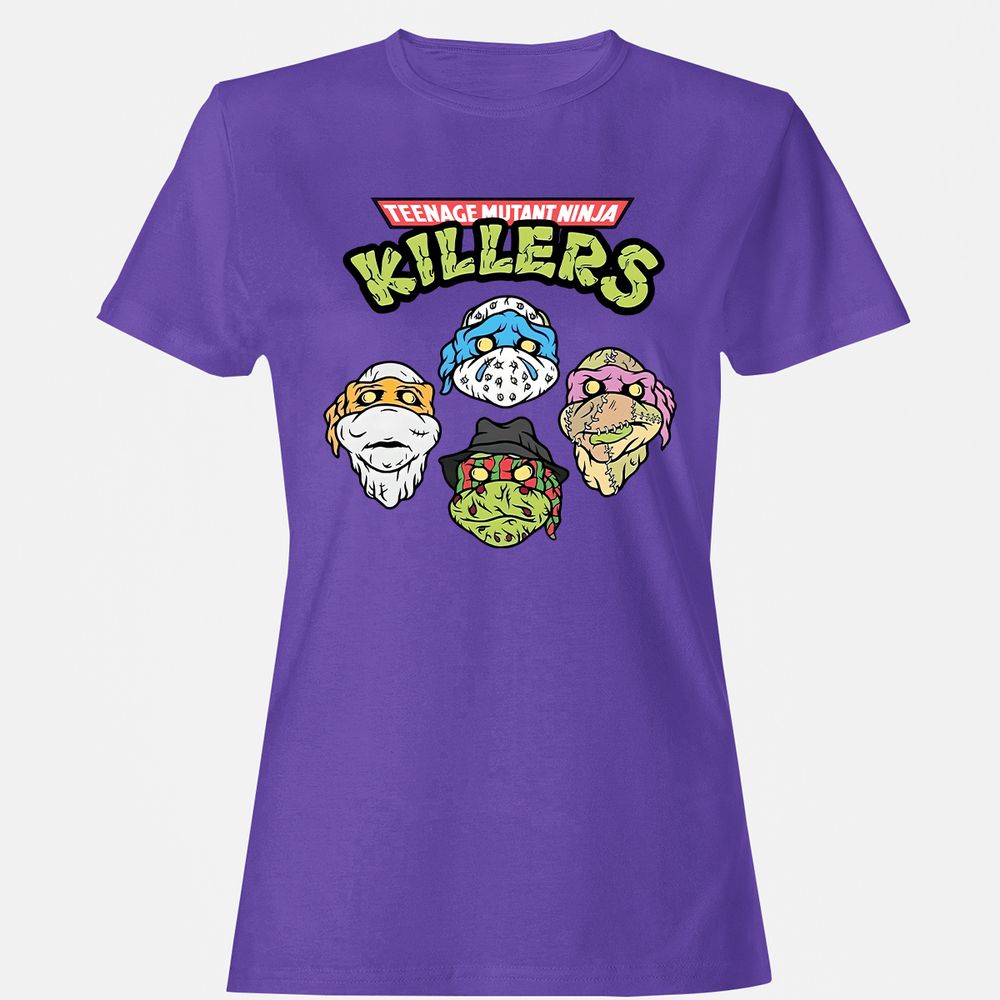 Women's T-Shirt - F5L8XYLC - Purple - 12