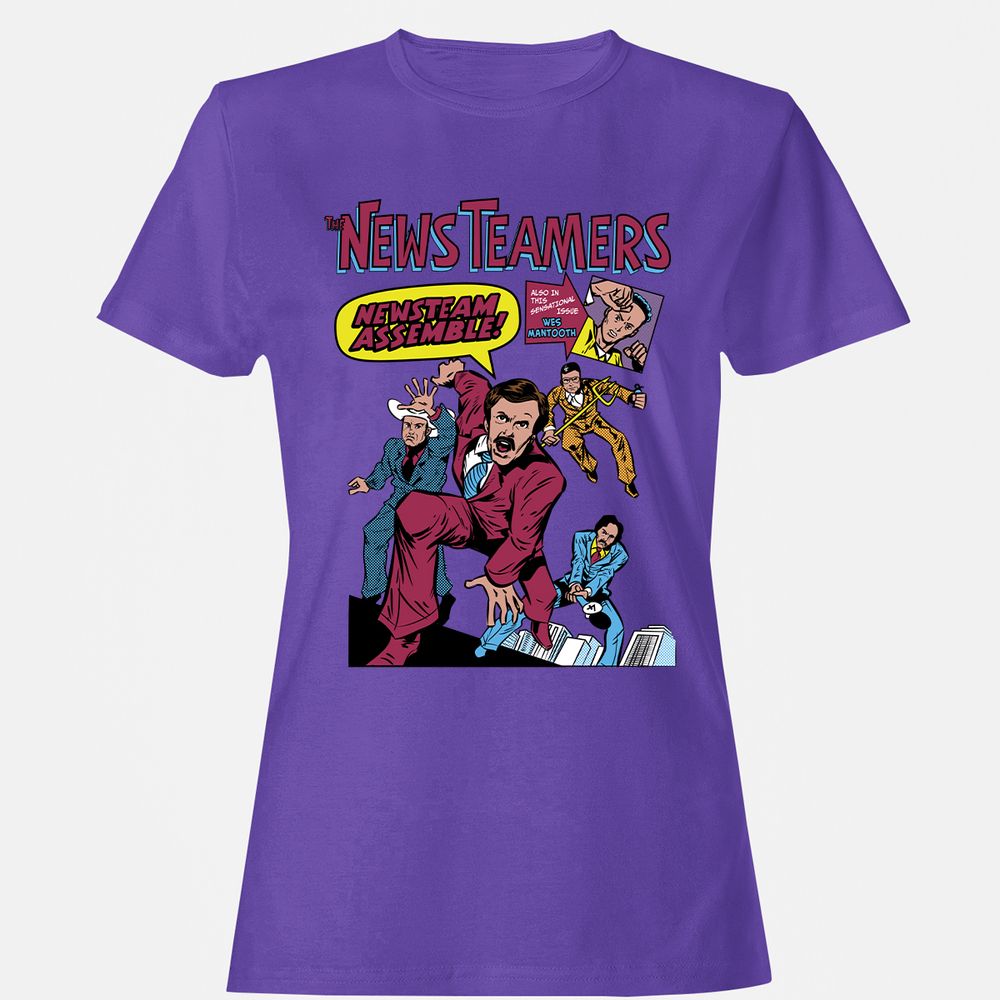 Women's T-Shirt - 8PPYDQF2 - Purple - 12