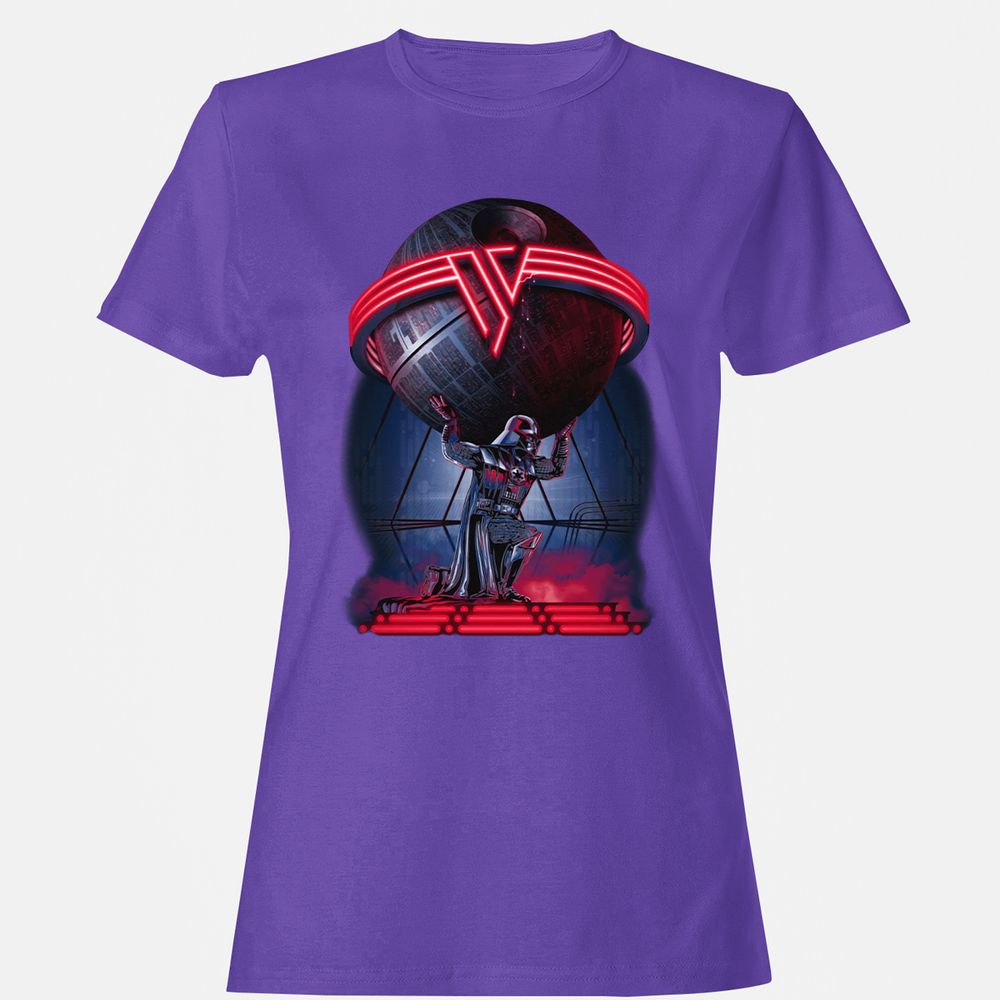 Women's T-Shirt - 4GW9G8DV - Purple - 12