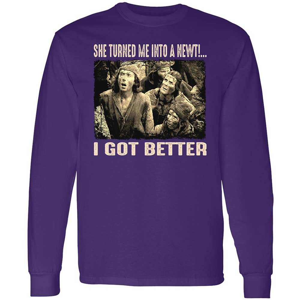 Long Sleeve T-Shirt - DRZXWCXN - Purple - 12
