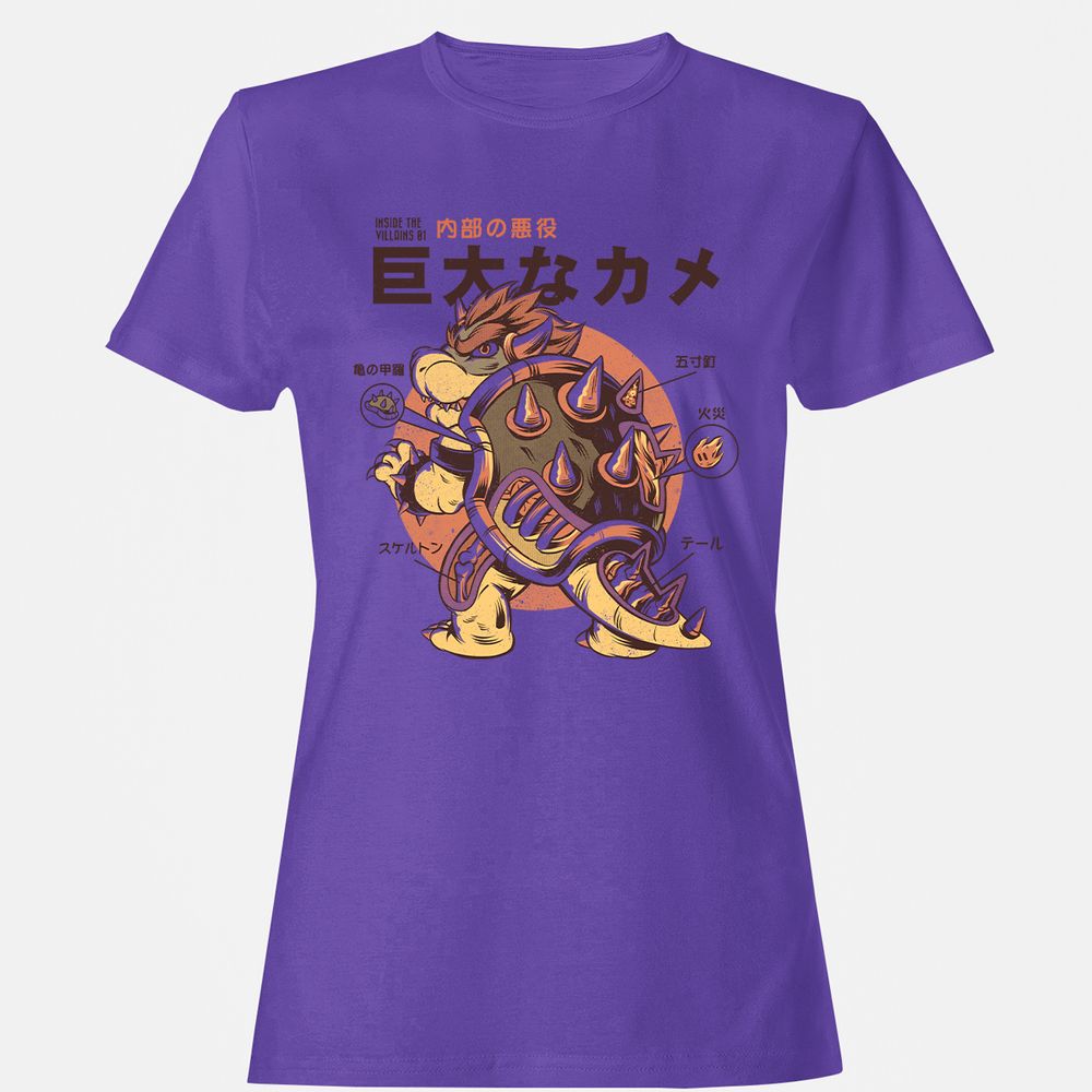 Women's T-Shirt - P6D6PFKF - Purple - 12