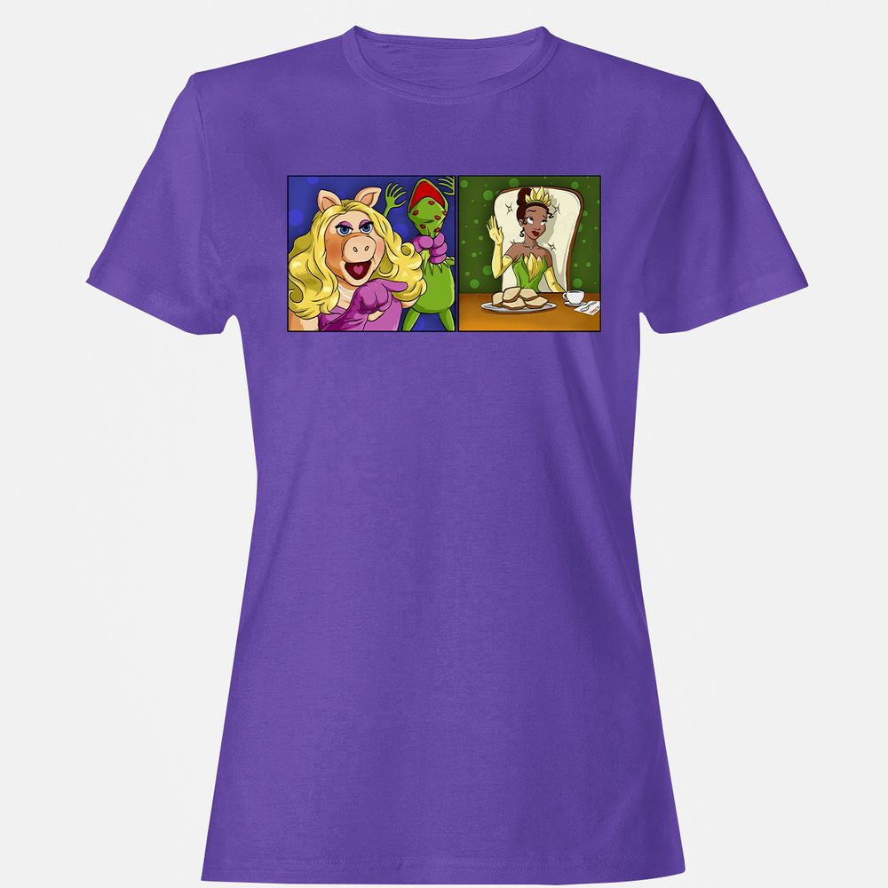 Women's T-Shirt - LRCJNW3Z - Purple - 12
