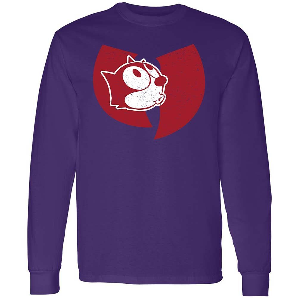 Long Sleeve T-Shirt - YFQ2M85F - Purple - 12