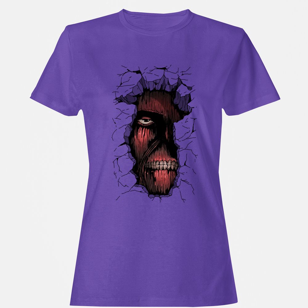 Women's T-Shirt - TZ5JLR8M - Purple - 12