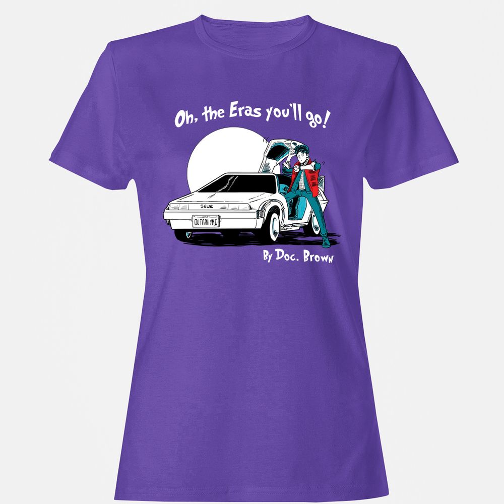 Women's T-Shirt - MSWHKXHC - Purple - 12