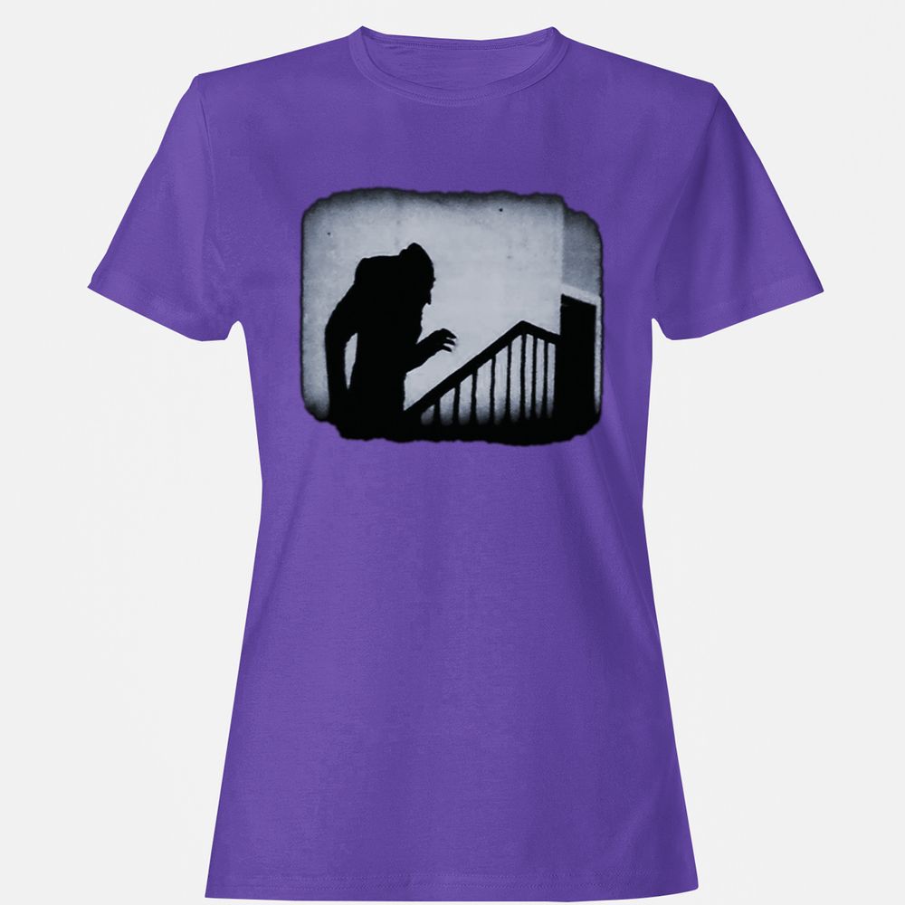 Women's T-Shirt - Q13G2QHY - Purple - 12