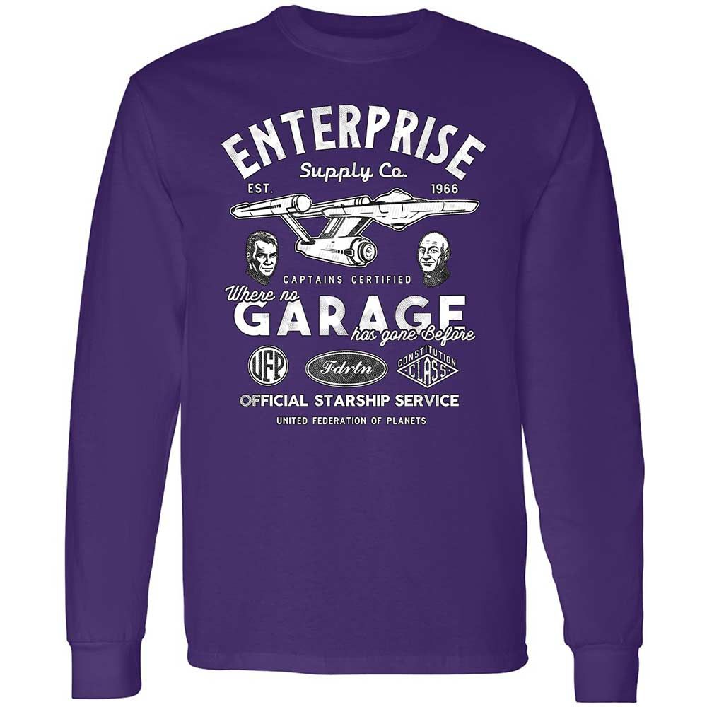 Long Sleeve T-Shirt - C3X9D9WE - Purple - 12