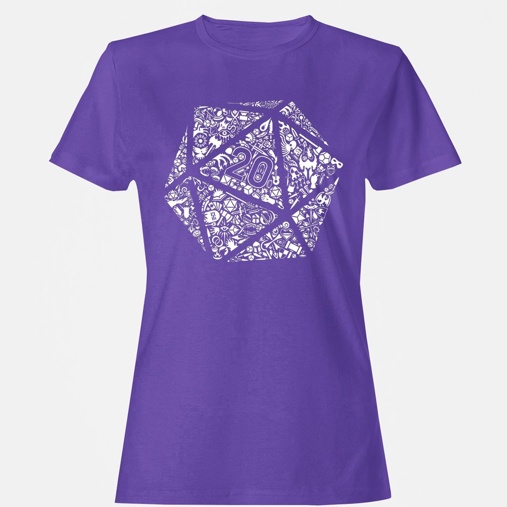 Women's T-Shirt - UN9PP1BK - Purple - 12