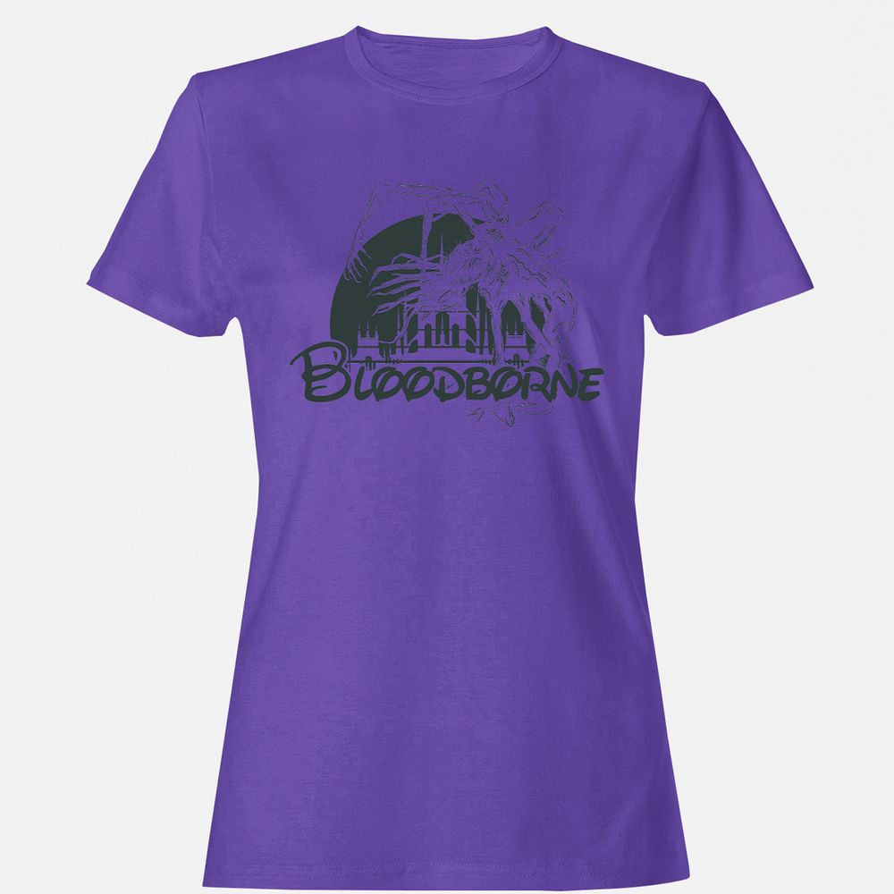 Women's T-Shirt - A6VZXF9D - Purple - 12