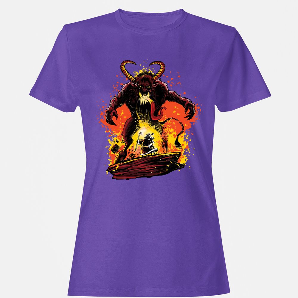 Women's T-Shirt - 3WU4RX2T - Purple - 12