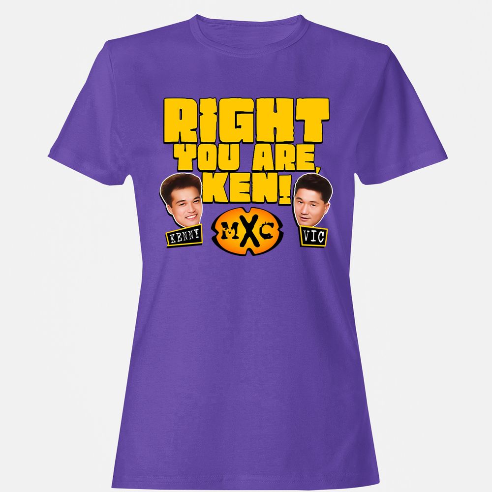 RIGHT YOU ARE, KEN! - Purple - 12