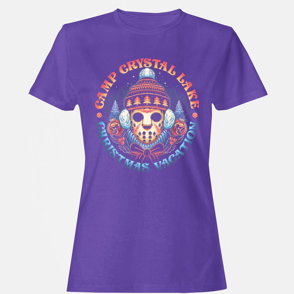 Women's T-Shirt - Z6CE62V8 - Purple - 12