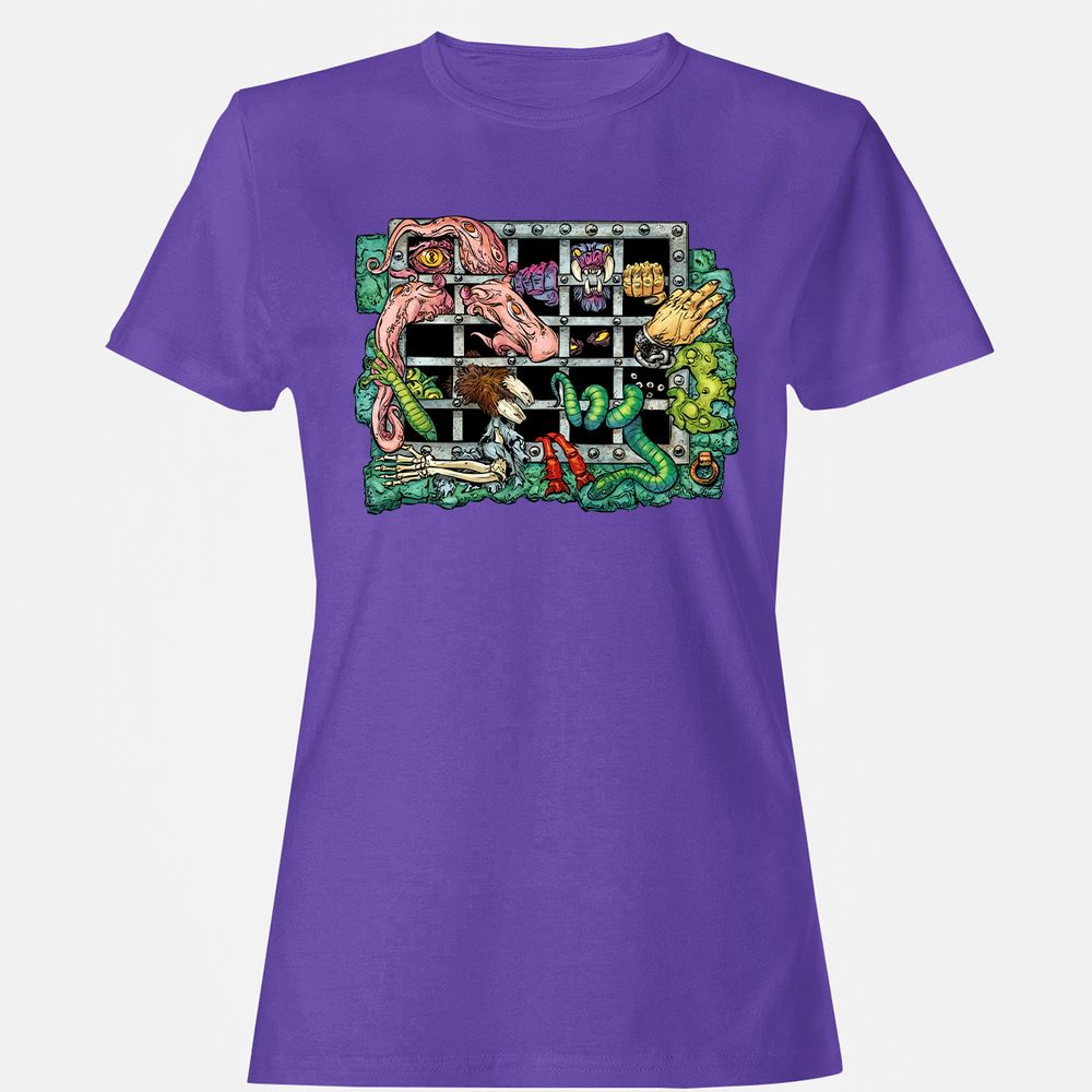 Women's T-Shirt - 59ZDEWYX - Purple - 12