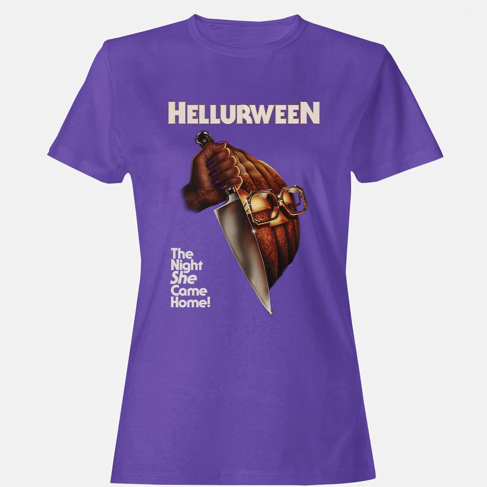 Women's T-Shirt - STP457GR - Purple - 12