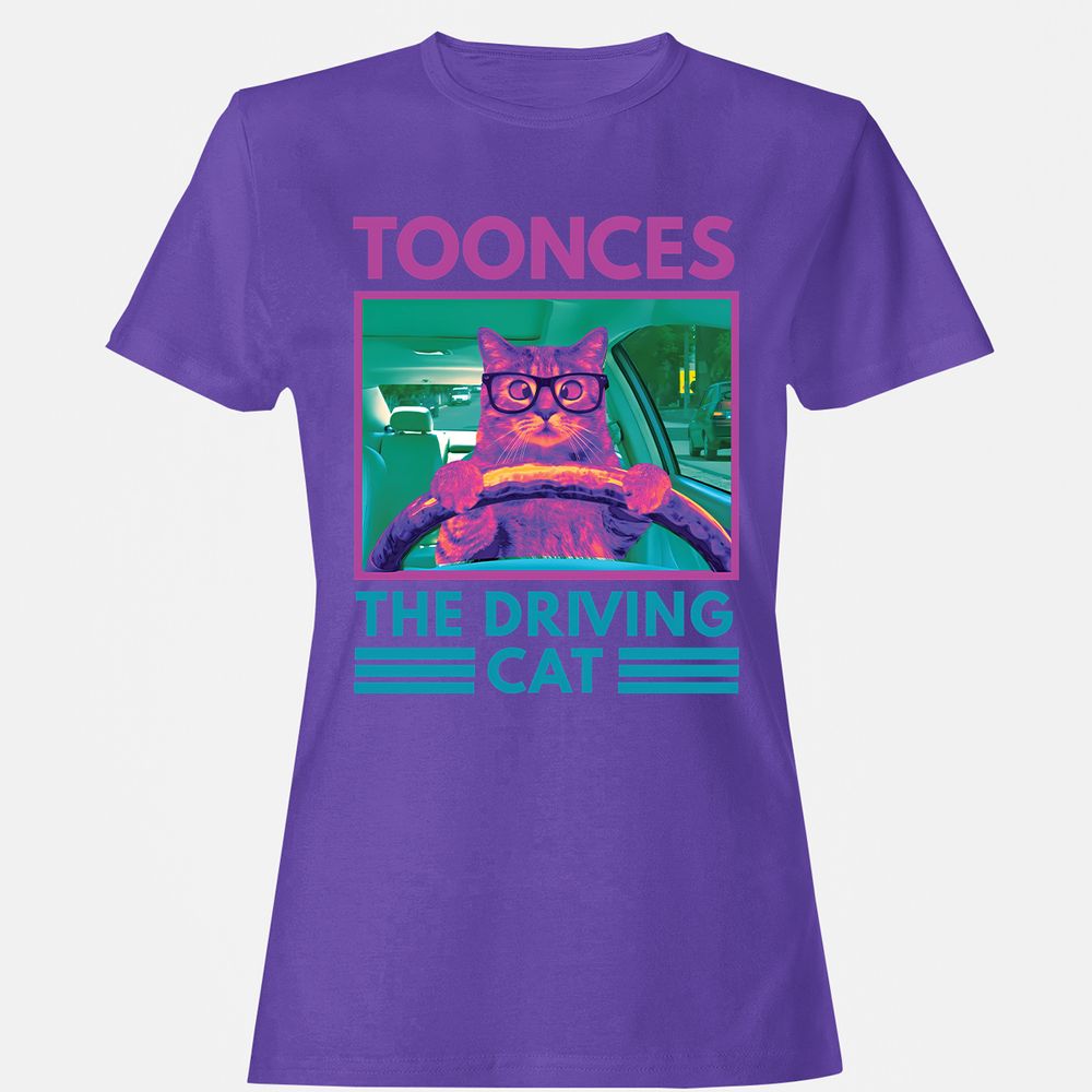 The Driving Cat - Purple - 12