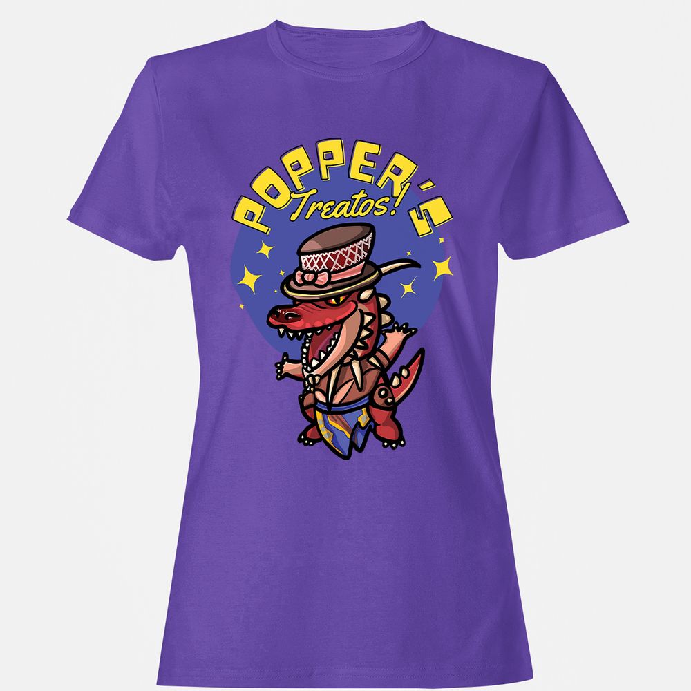 Women's T-Shirt - LE93M1PA - Purple - 12