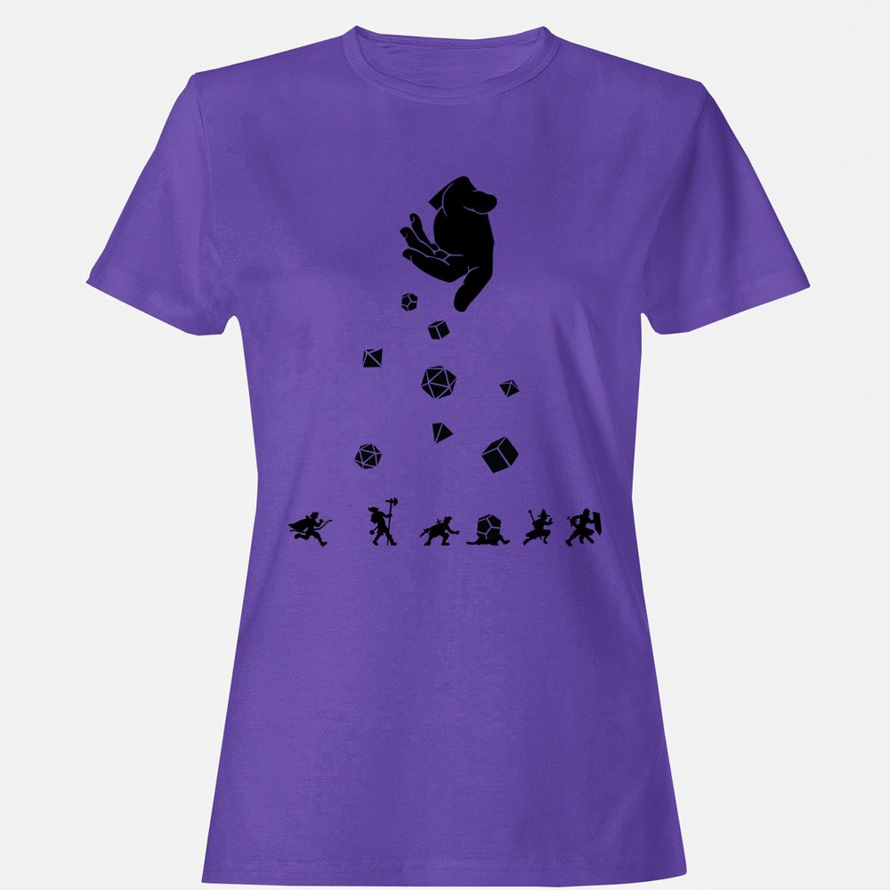 Women's T-Shirt - VZR6EBQU - Purple - 12