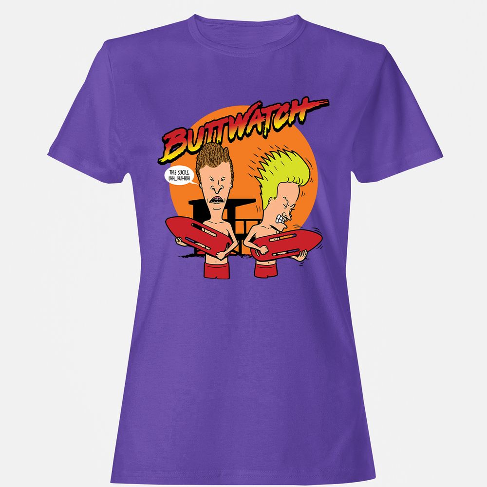 Women's T-Shirt - 38RF89W8 - Purple - 12