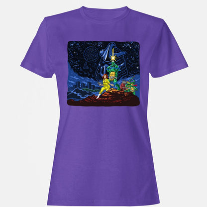 Women's T-Shirt - 14V6C1TF - Purple - 12