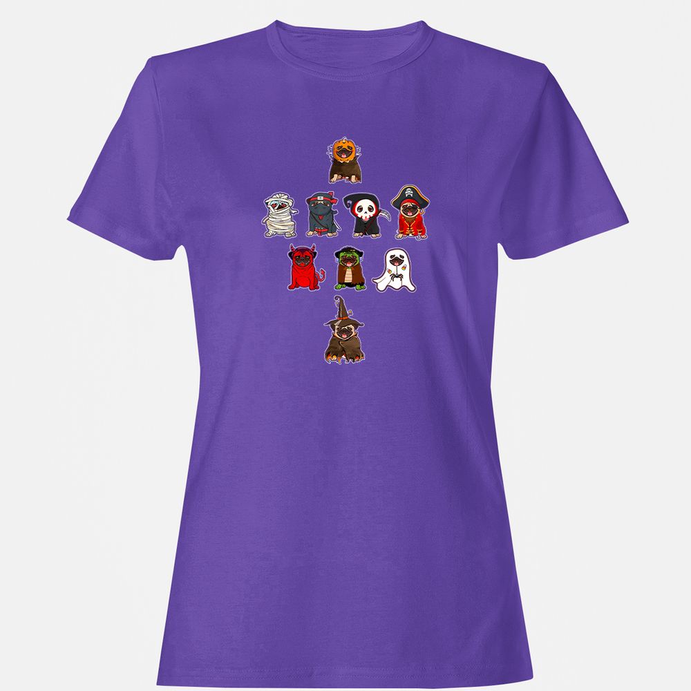 Women's T-Shirt - 3U7L3N3M - Purple - 12