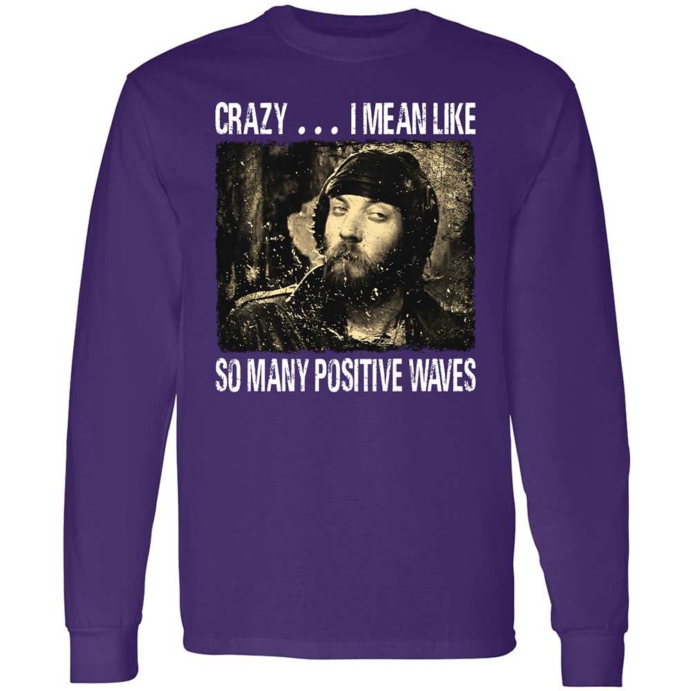 Many positive waves - Purple - 12