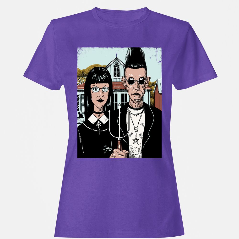Women's T-Shirt - KY98DPD8 - Purple - 12