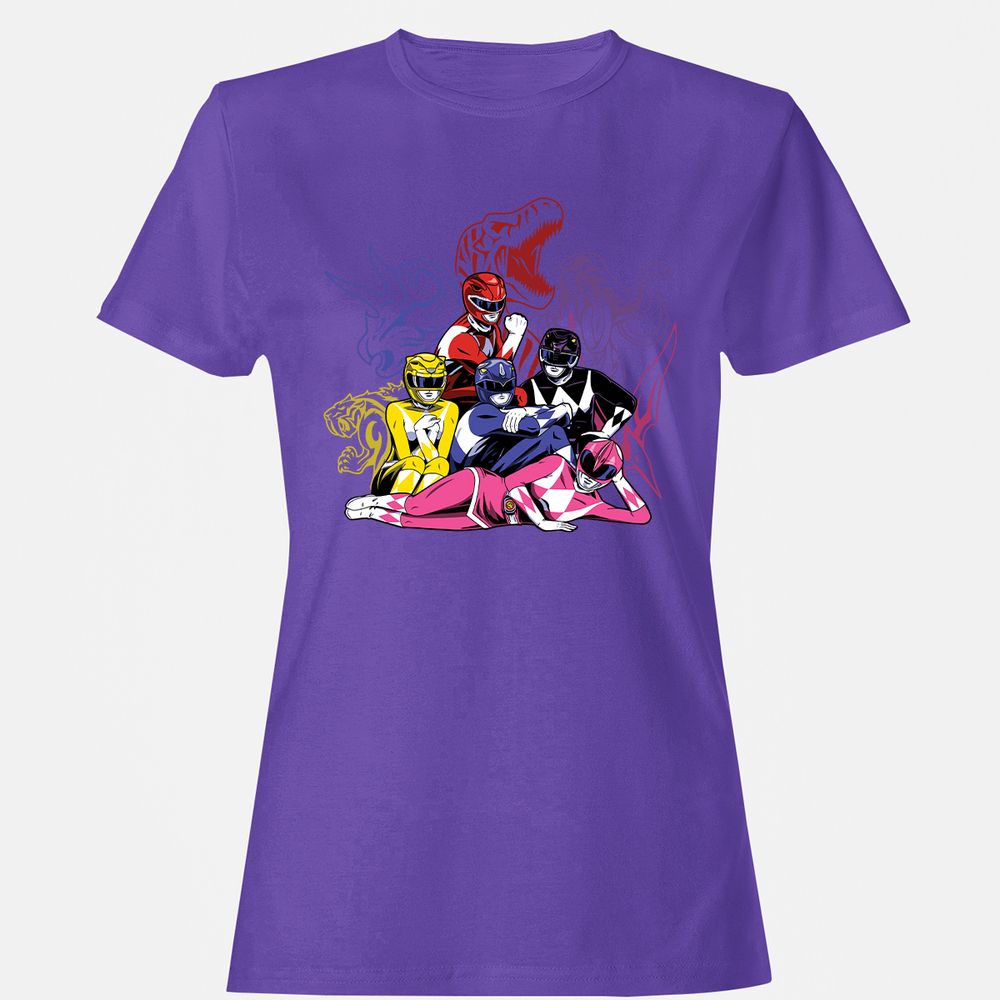 Women's T-Shirt - QPZKT9BK - Purple - 12