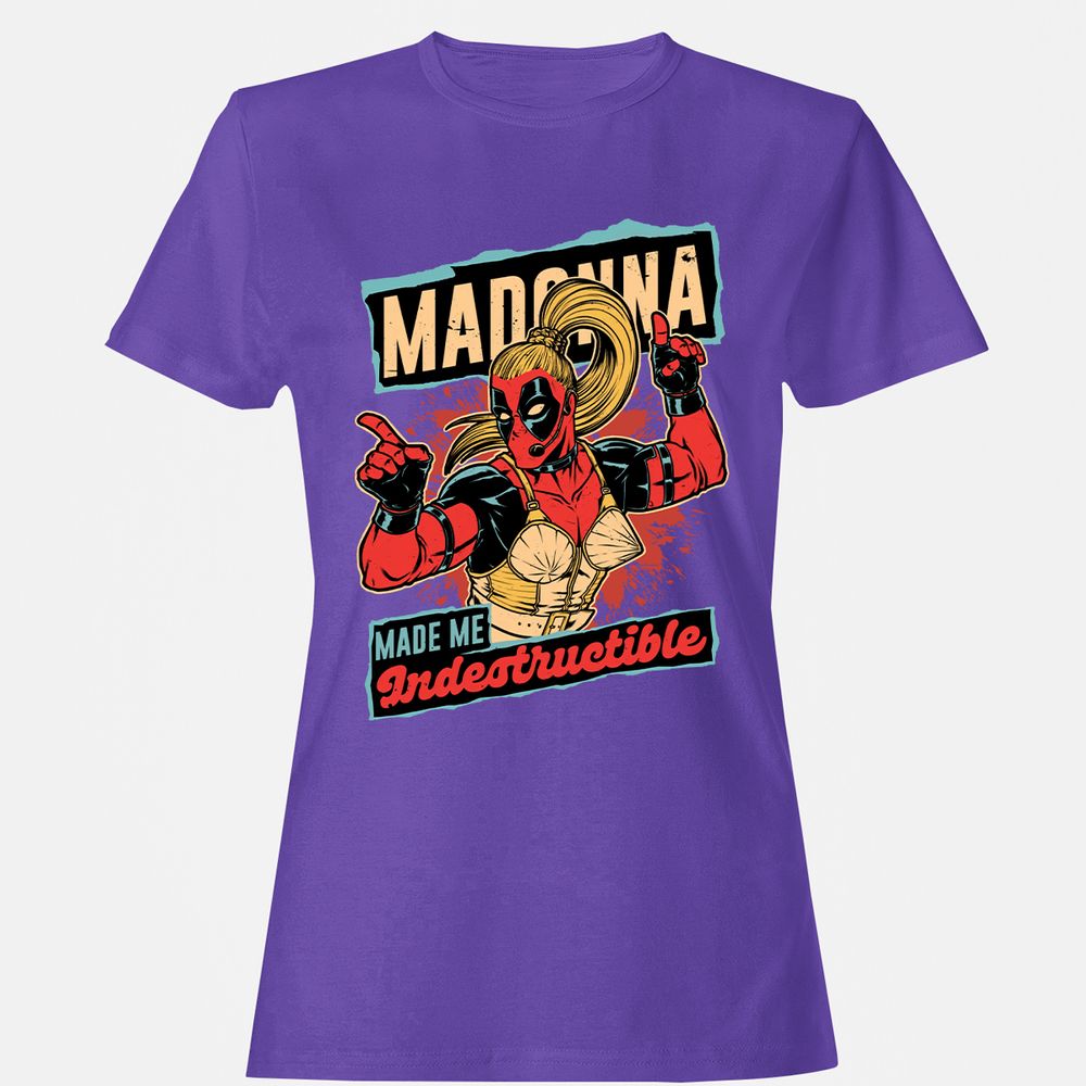 Women's T-Shirt - 9BJSC8AF - Purple - 12