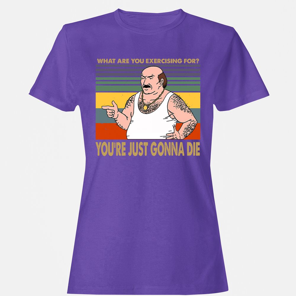 Women's T-Shirt - 2ZE3B875 - Purple - 12