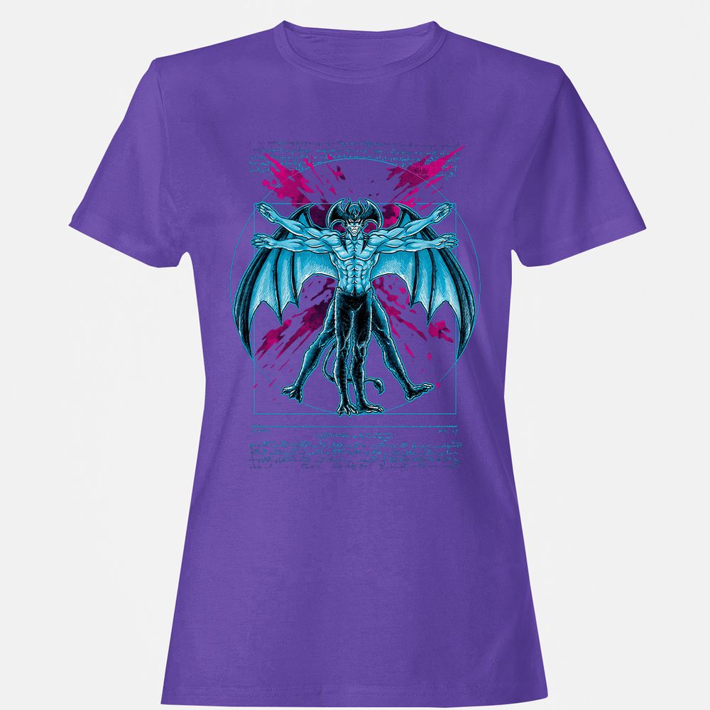 Women's T-Shirt - U9L3NECX - Purple - 12