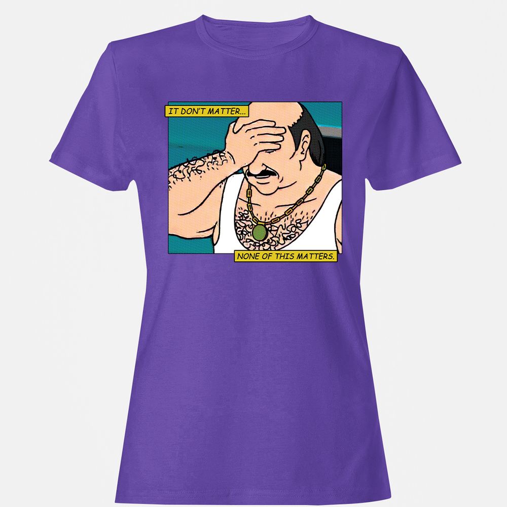 Women's T-Shirt - 49RN4Z59 - Purple - 12