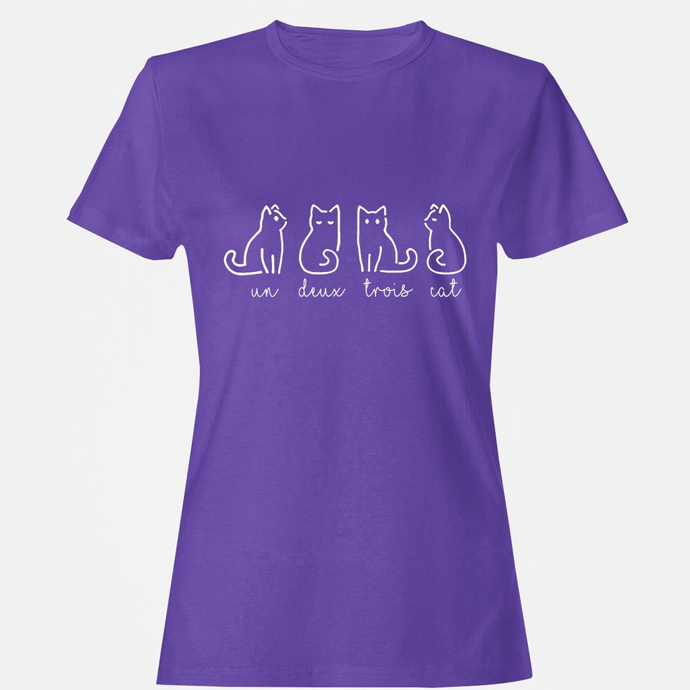 Women's T-Shirt - QFMMNEUU - Purple - 12
