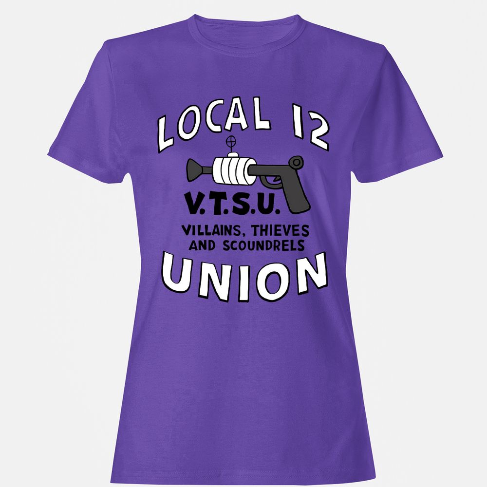 Women's T-Shirt - VLWGCR9F - Purple - 12
