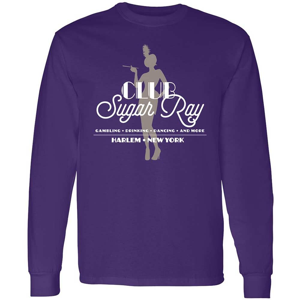 Long Sleeve T-Shirt - EZ6BQSS8 - Purple - 12