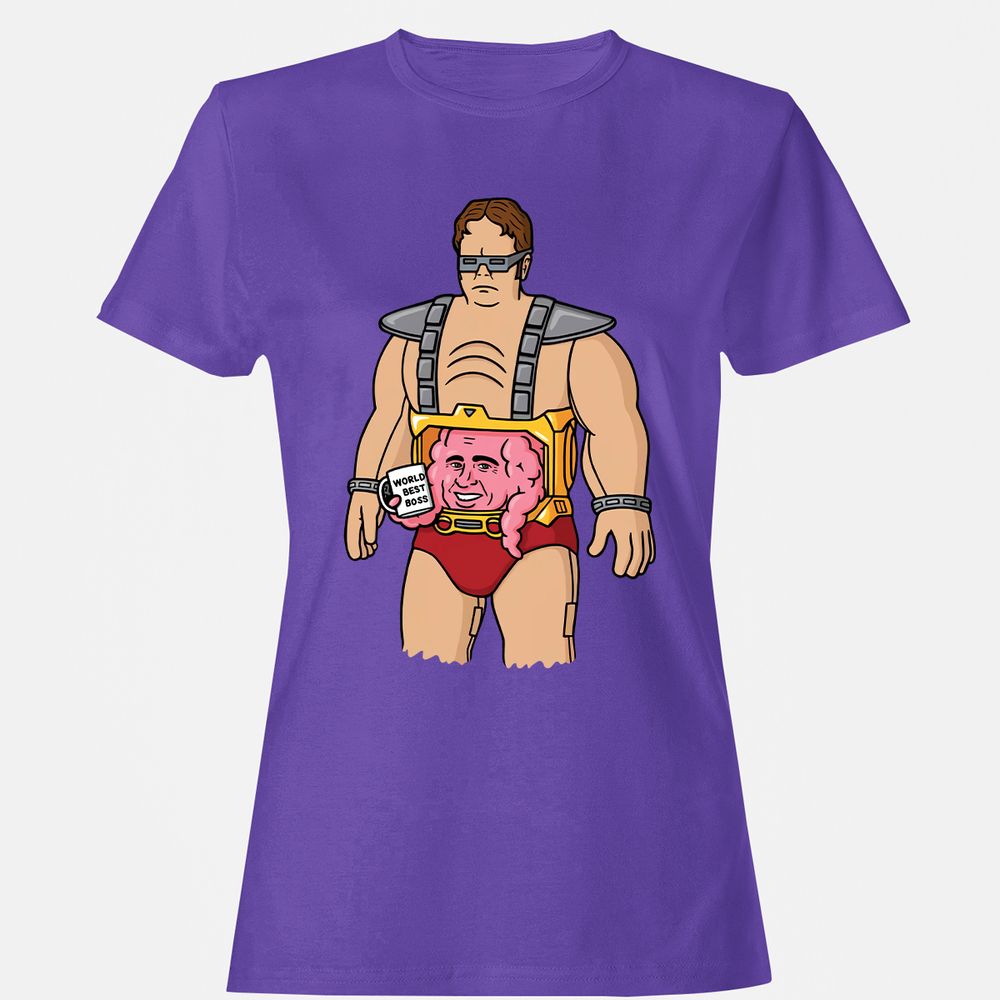 Women's T-Shirt - 7V3SVDRC - Purple - 12