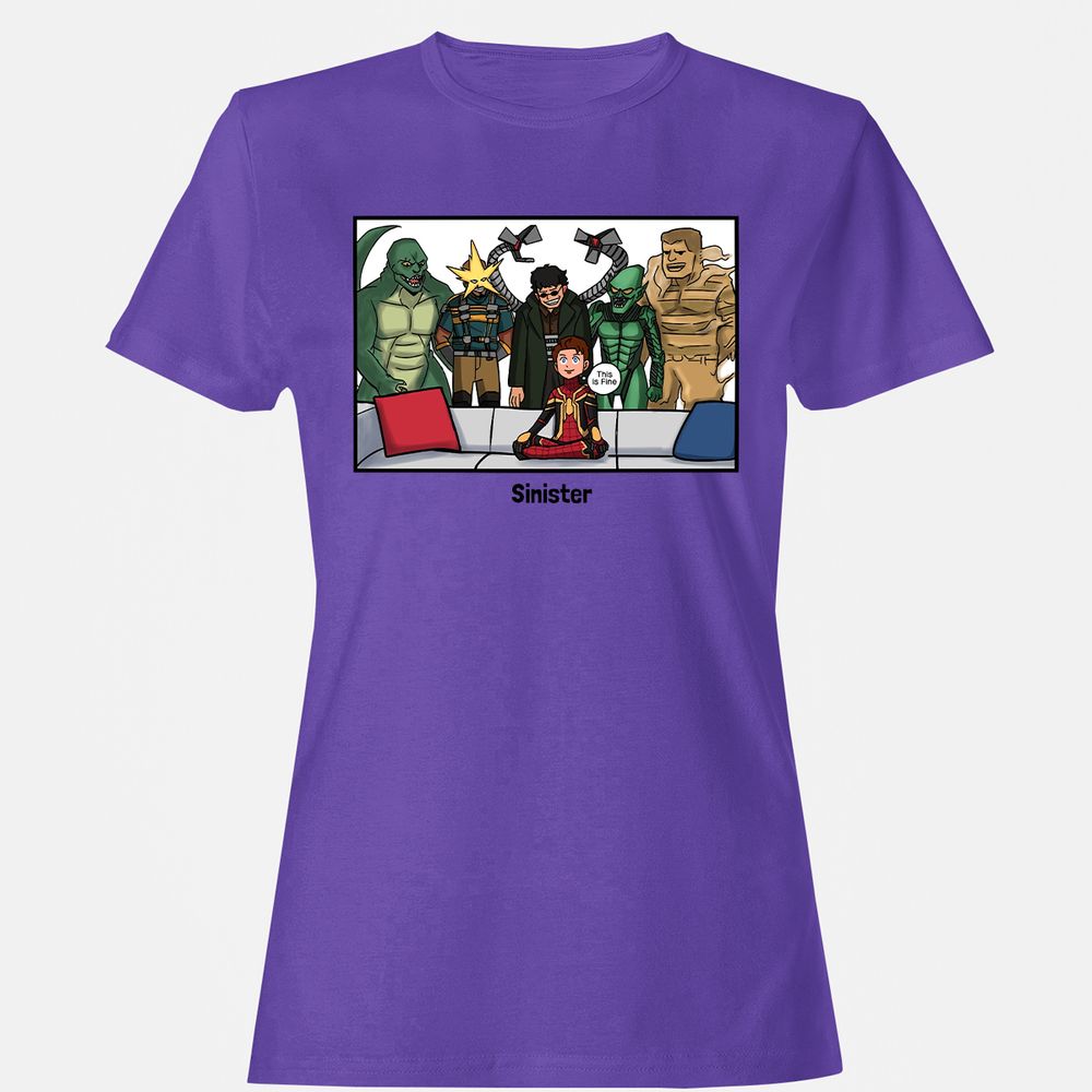 Women's T-Shirt - RCD2KWGJ - Purple - 12
