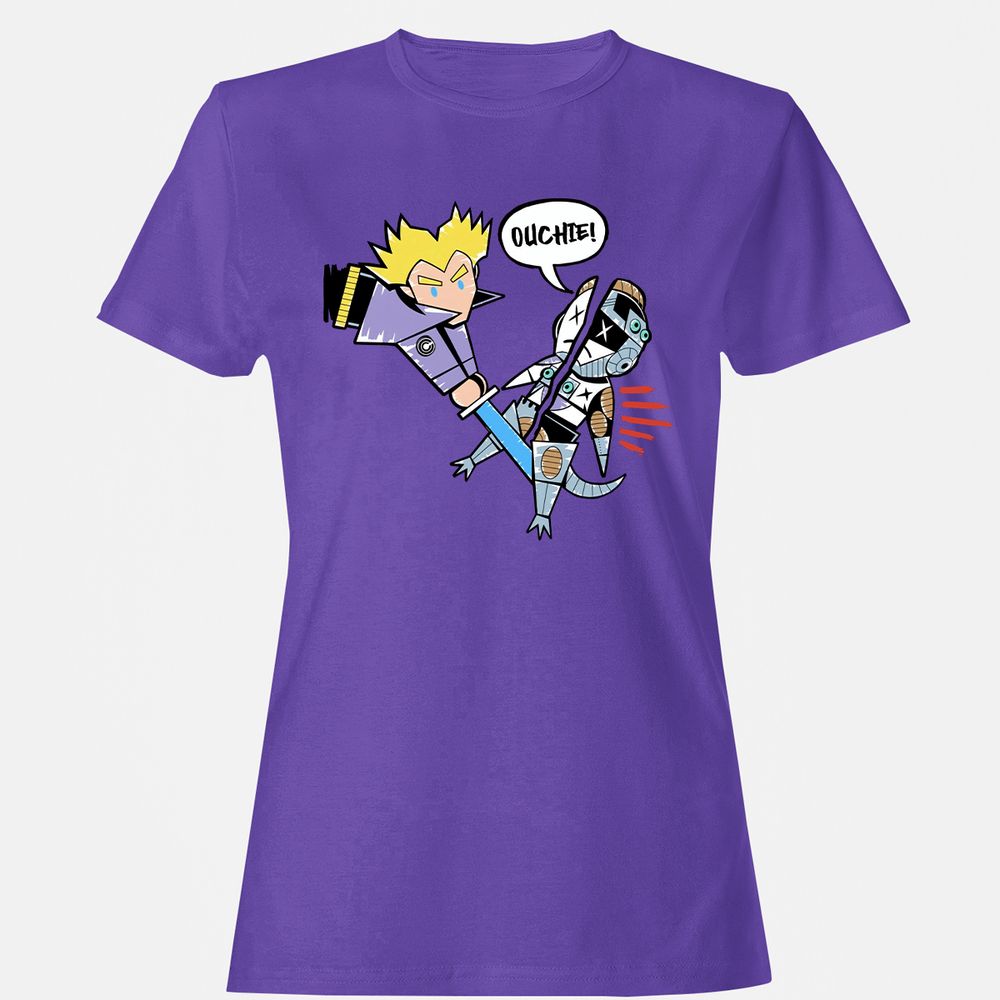 Women's T-Shirt - E57NVJZB - Purple - 12