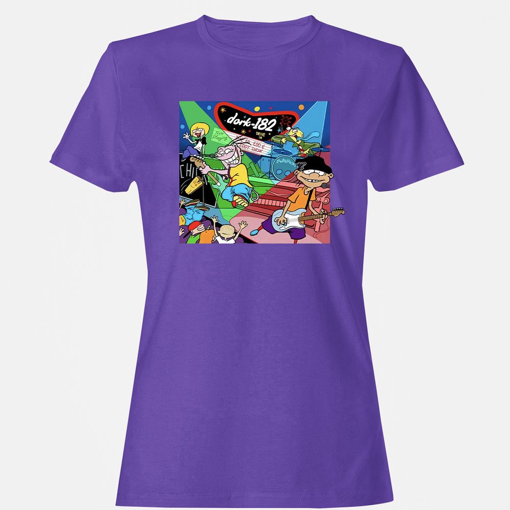 Women's T-Shirt - CAMS9BJP - Purple - 12