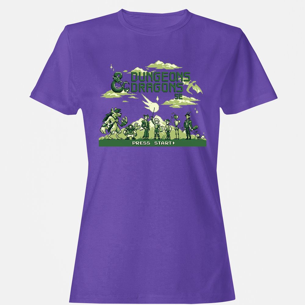 Women's T-Shirt - XKG5DMCG - Purple - 12