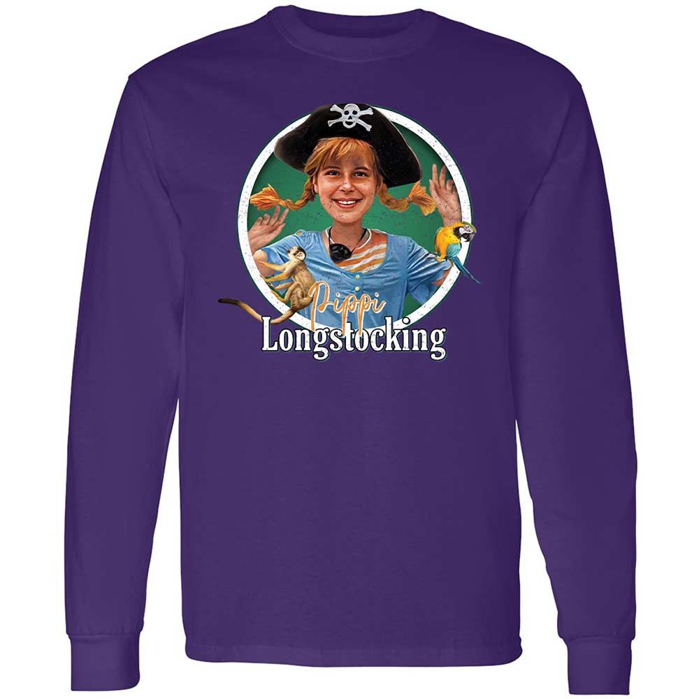 Long Sleeve T-Shirt - QUQ1PT24 - Purple - 12