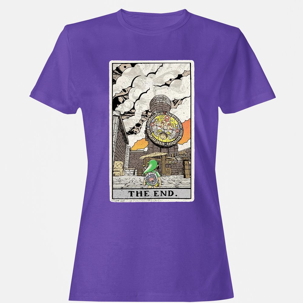 Women's T-Shirt - CVZHWDUS - Purple - 12